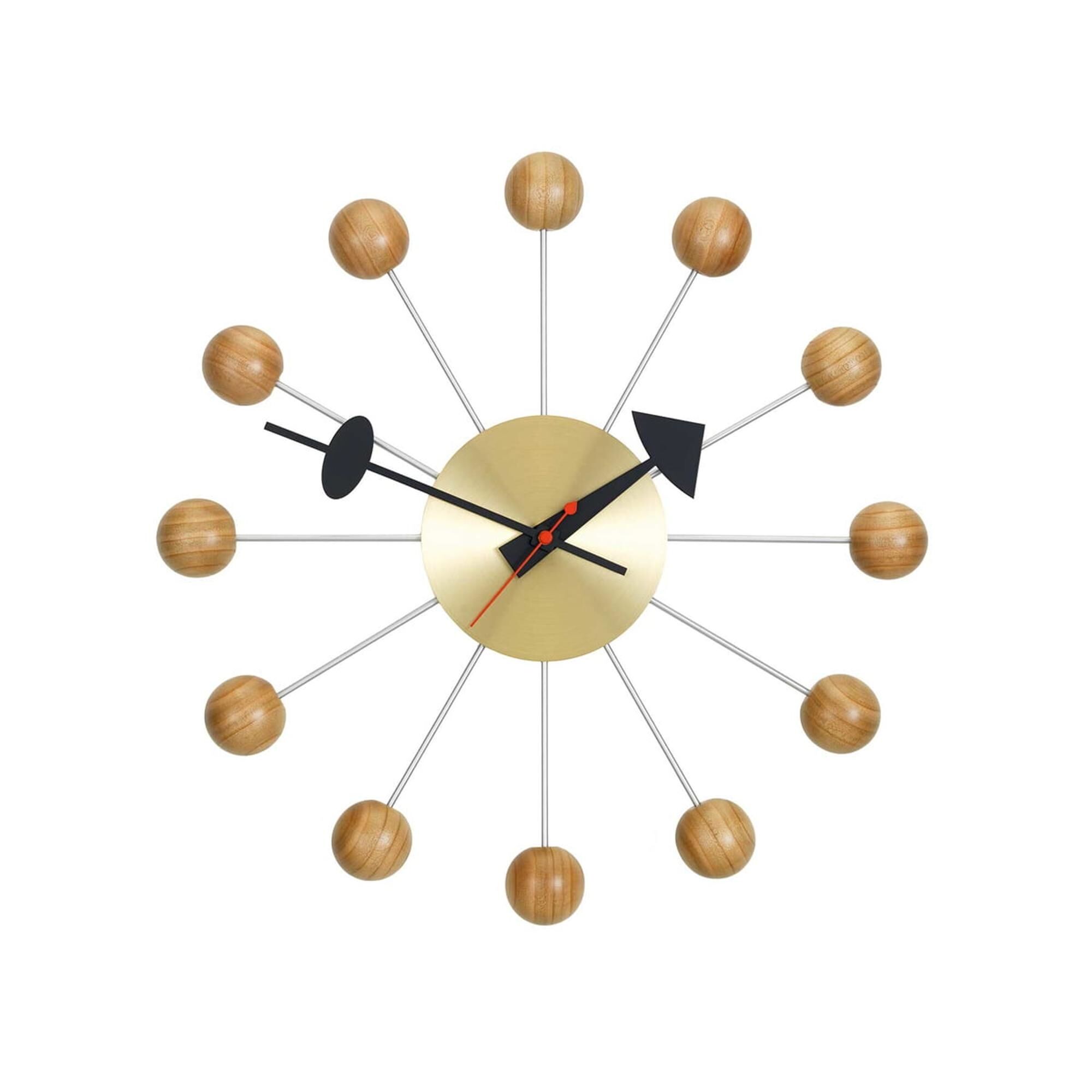 Ball Clock Kirsebær