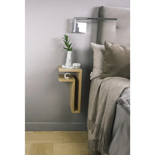 F-Shelf Regal Links Eiche