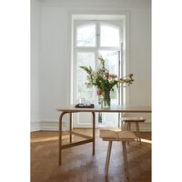 Skagerak Collection Georg Jubilee Hocker Eiche/Leder