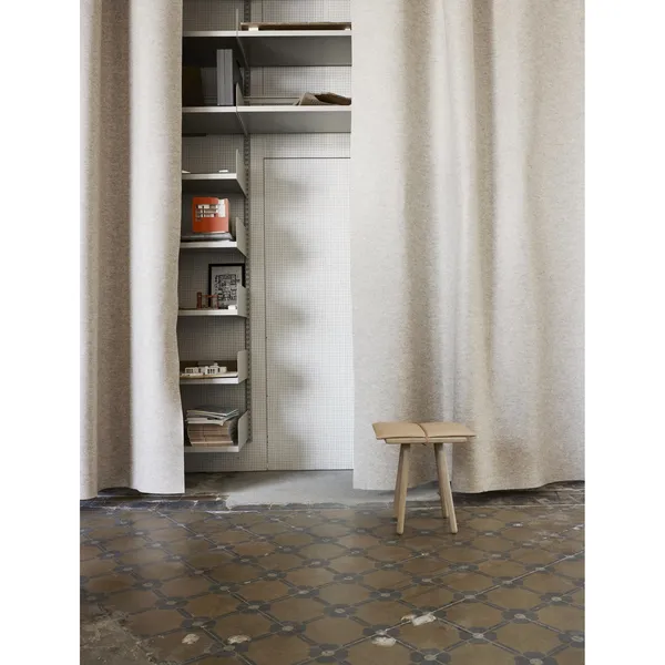 Skagerak Collection Georg Jubilee Hocker Eiche/Leder