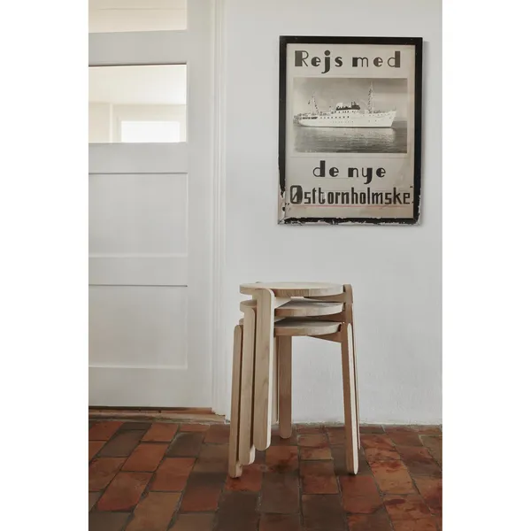 Skagerak Collection Nomad Hocker Eiche