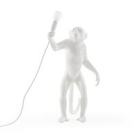 Monkey Staande Tafellamp Wit