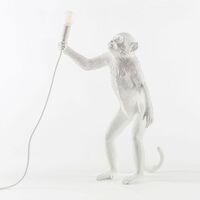 Monkey Staande Tafellamp Wit