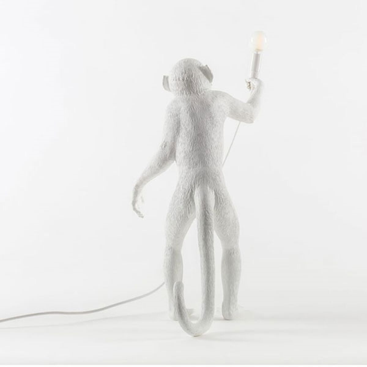 Monkey Staande Tafellamp Wit