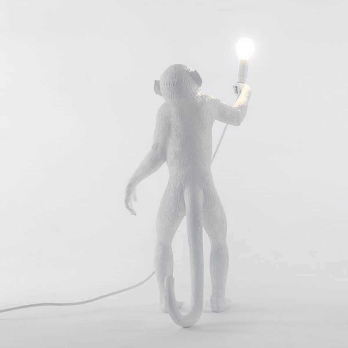 Monkey Staande Tafellamp Wit