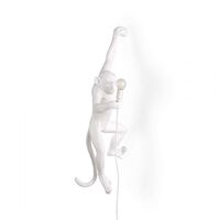 Monkey Applique Murale Gauche Suspendue Blanc