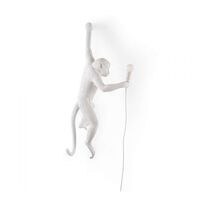 Monkey Applique Murale Gauche Suspendue Blanc