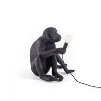 Monkey-istuinpöytälamppu, Musta Ulkona
