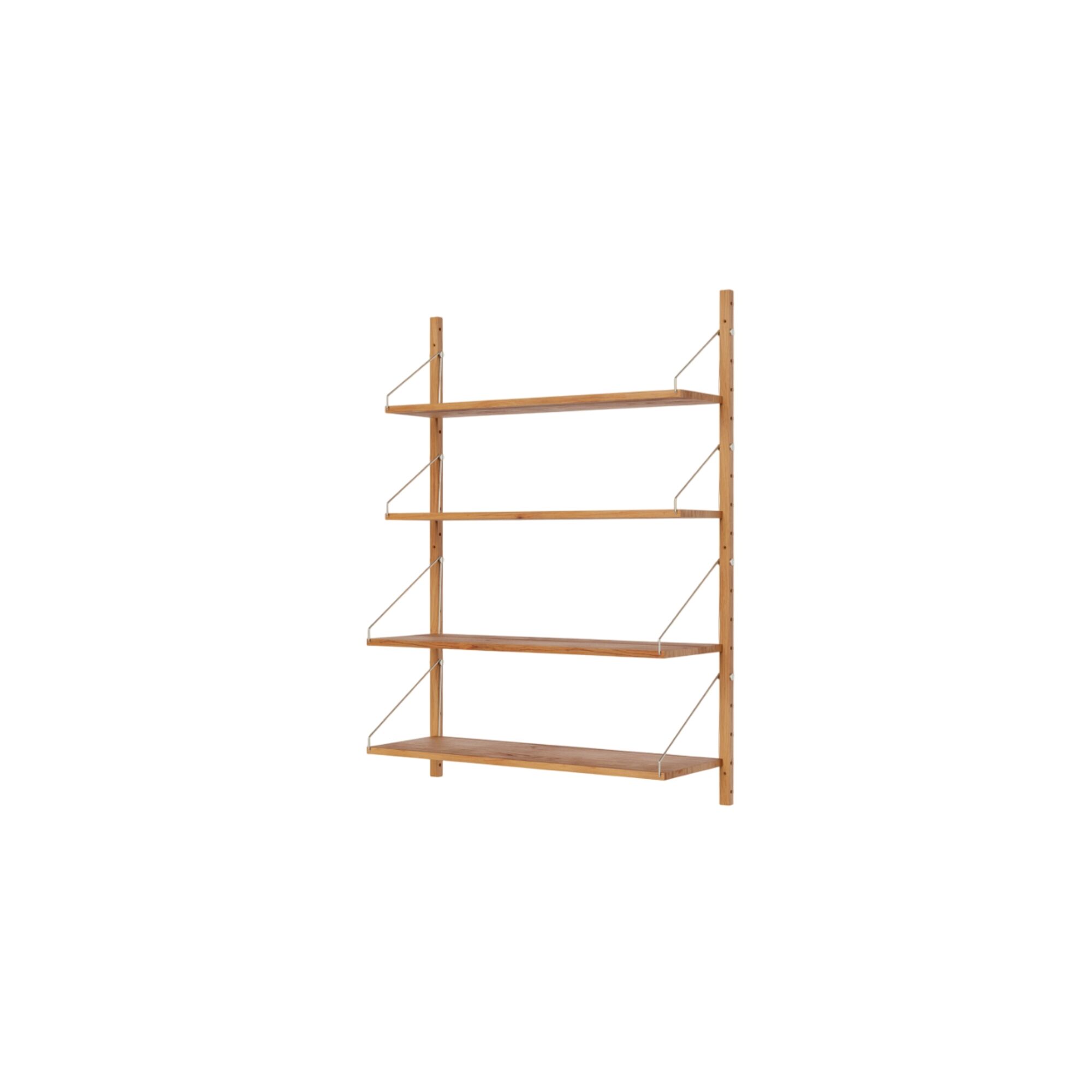 Étagère Bibliothèque à Un Seul Compartiment, 114,8 x 80 Cm, Chêne Naturel