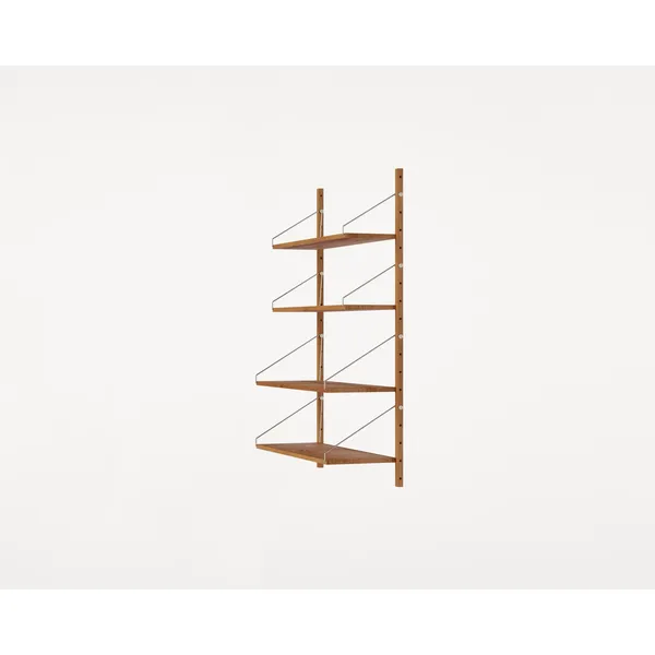 Shelf Library Single Section Hylde 114,8x80 Natural Eg