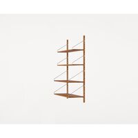 Shelf Library Single Section Hylde 114,8x80 Natural Eg
