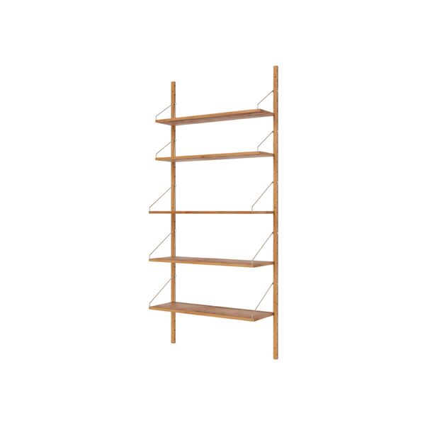 Libreria Shelf Mensola Singola 185,2x80 Rovere Naturale