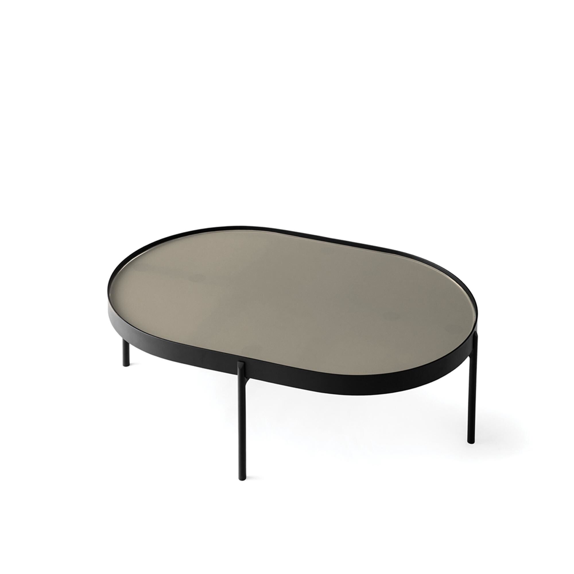 NoNo Bord Lille Sort/ Beige Glas