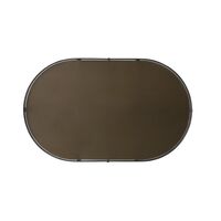NoNo Bord Stor Sort/ Brunt Glas