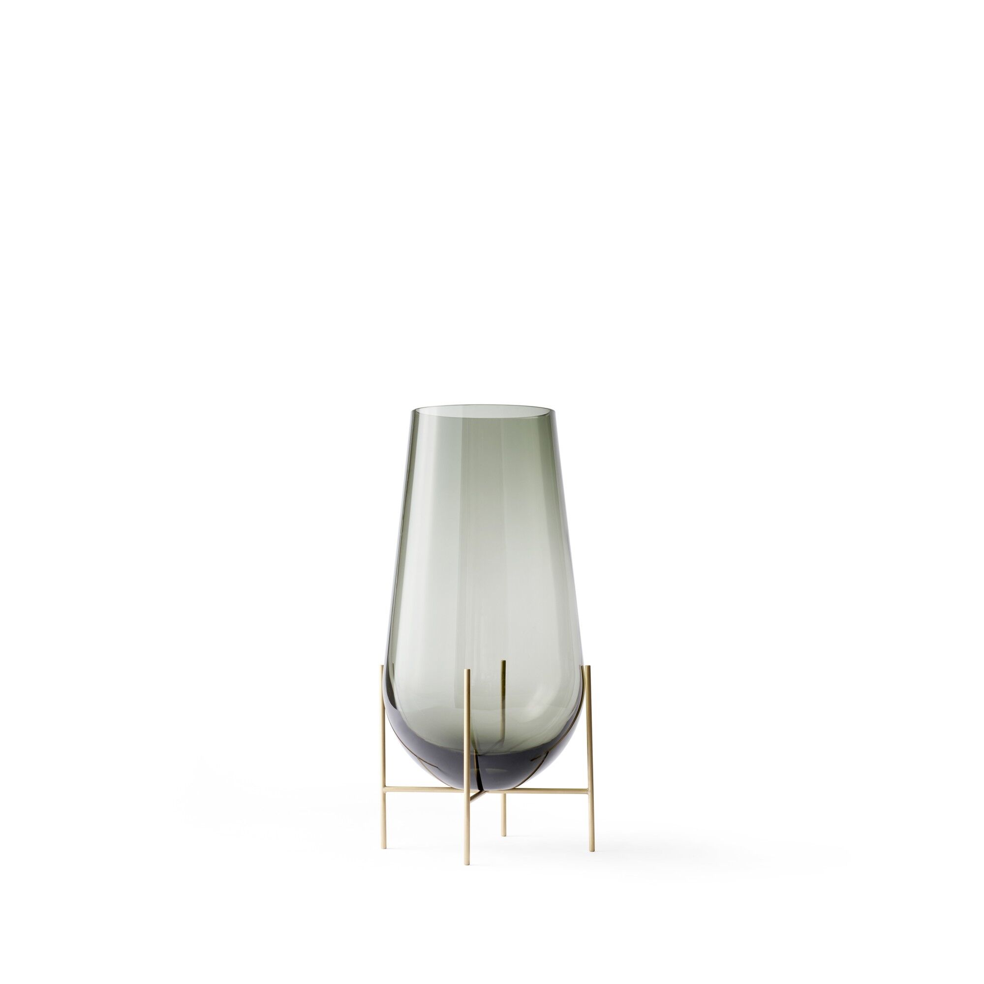 Echasse Vase Liten/Børstet Messing