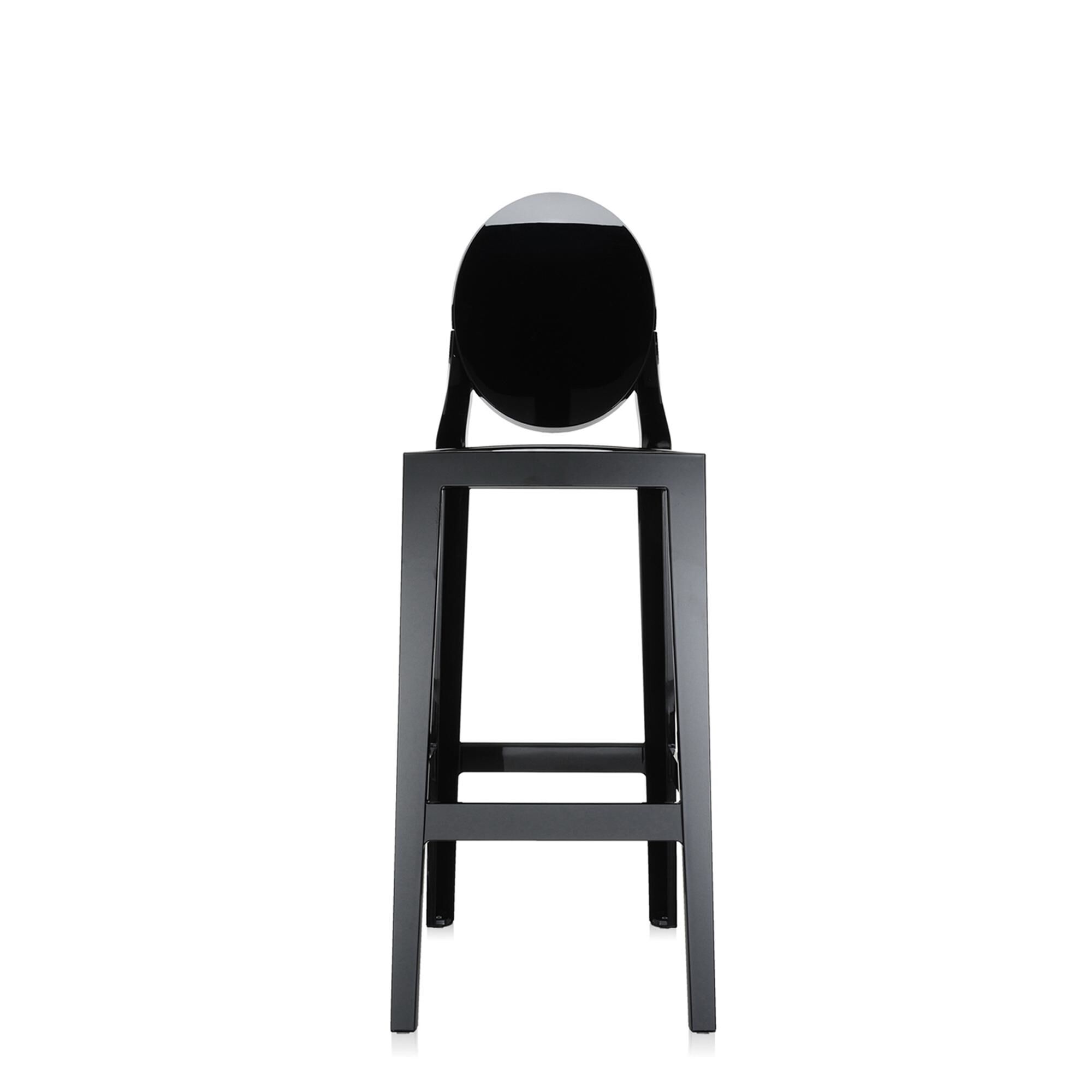 One More Barhocker H75 Schwarz Schwarz