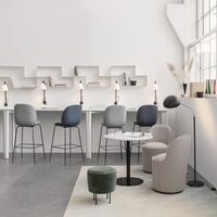 Bestlite BL6 Væglampe Sort Messing/Porcelæn