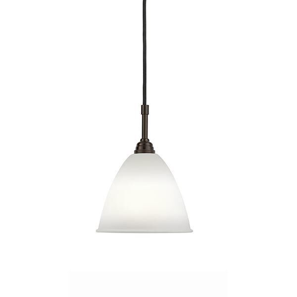 Bestlite BL9S Taklampa Liten M&auml;ssing/Porslin