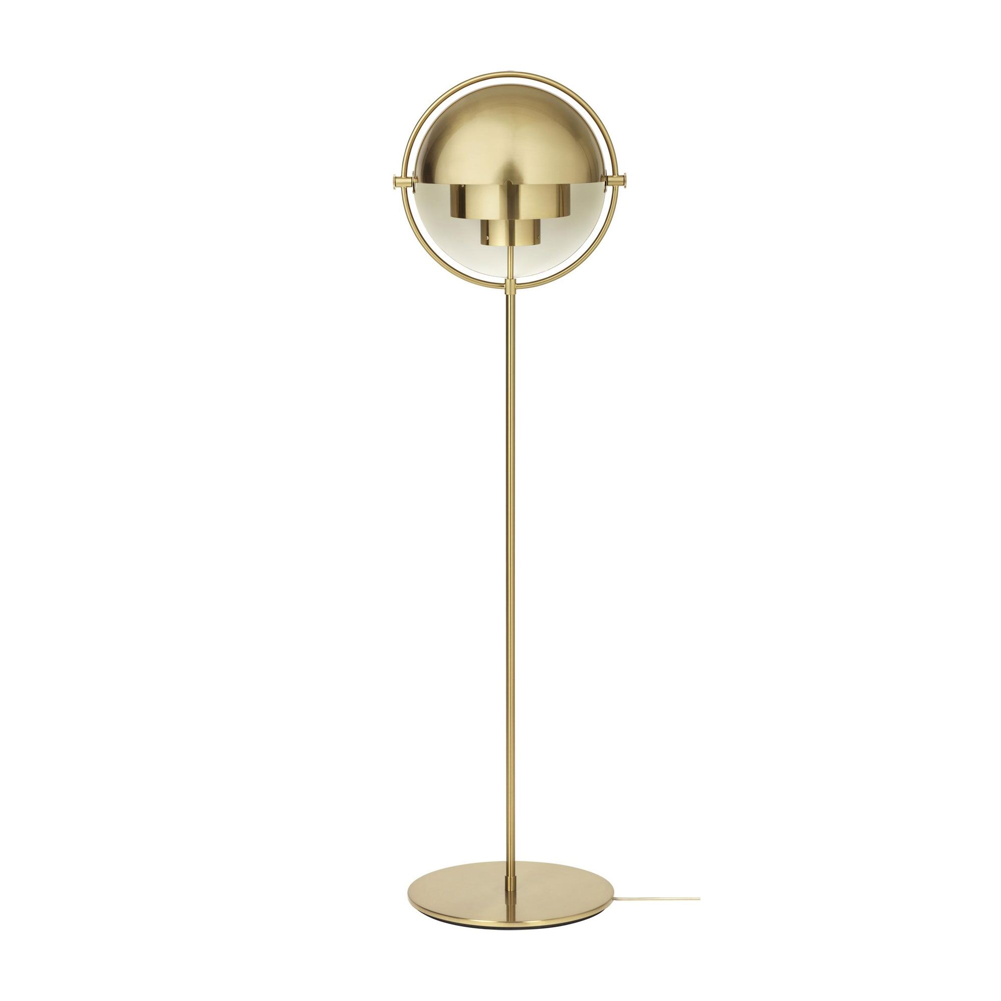 Lampadaire Multi-Lite en Laiton