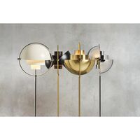 Multi-Lite Floor Lamp Brass