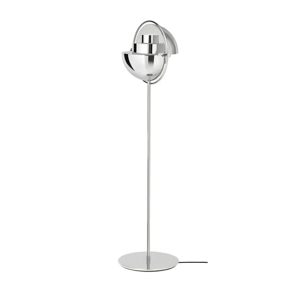 Multi-Lite Floor Lamp Chrome