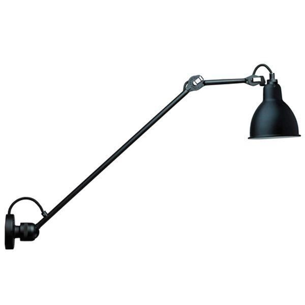 N304 L60 Væglampe Mat Sort Hardwired