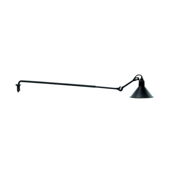 N213 Vegglampe Matt Sort