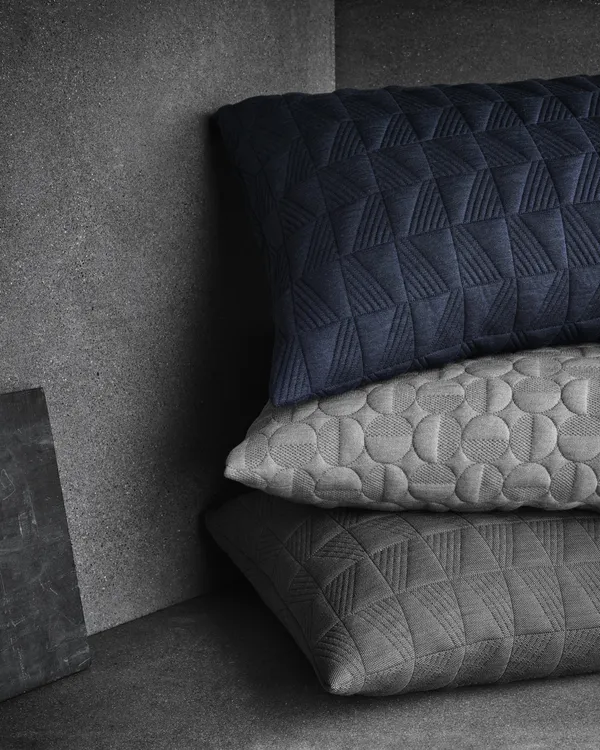 AJ Trapez Cushion Midnight Blue 50 X 50 cm