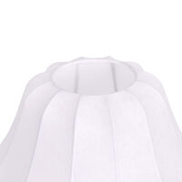 Bloom Table Lamp White/Chrome