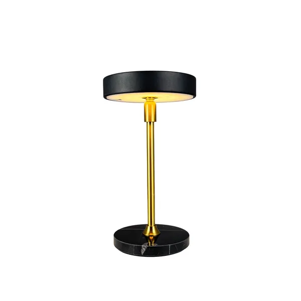 Moonlight Mini Portable Table Lamp LED Black/Marble/Brass