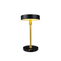 Moonlight Mini Portable Table Lamp LED Black/Marble/Brass