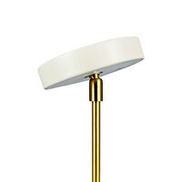 Moonlight Mini Portable Table Lamp LED Beige/Travertin/Brass