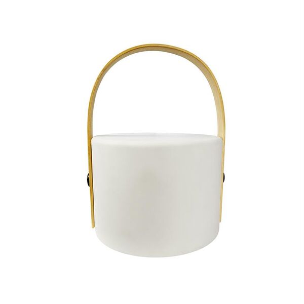 Carry buitenlantaarn wit/naturel