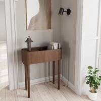 Serena Console Table Smoked Oak