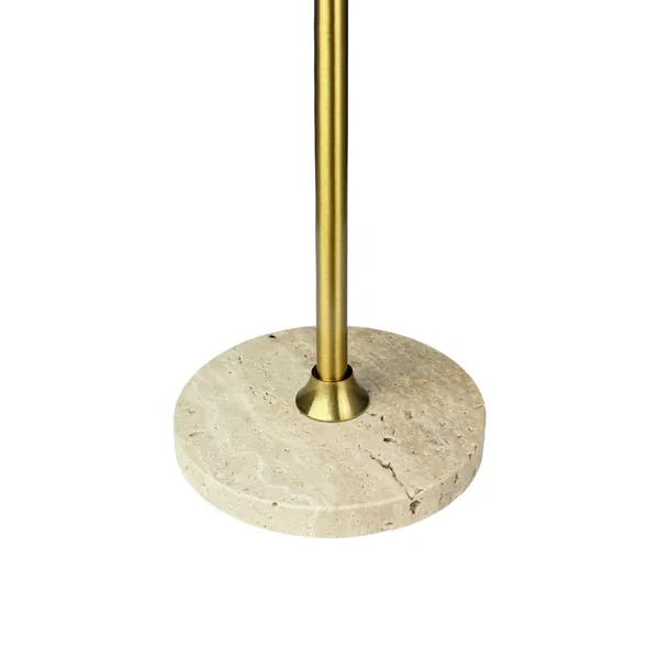 Moonlight Mini Portable Table Lamp LED Beige/Travertin/Brass