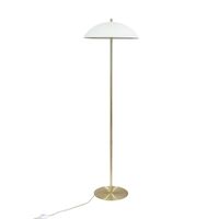 Globus Gulvlampe Beige/Messing