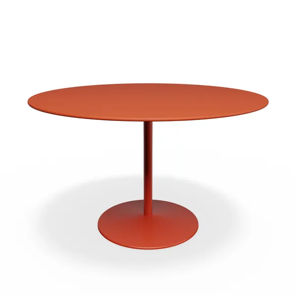 Panton Café & Dining Table Ø120 0789N-Rosso Namib Nano Laminate