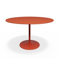Panton Café & Dining Table Ø120 0789N-Rosso Namib Nano Laminate