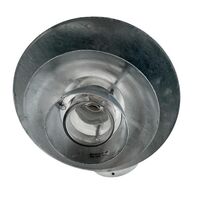 Morph D24 Outdoor Wall Lamp Galvanised Metal