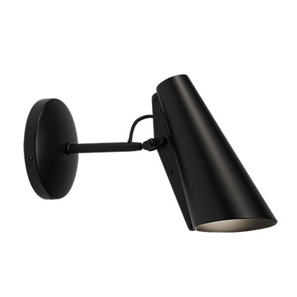 Birdy V&auml;gglampa Svart/ Svart Liten