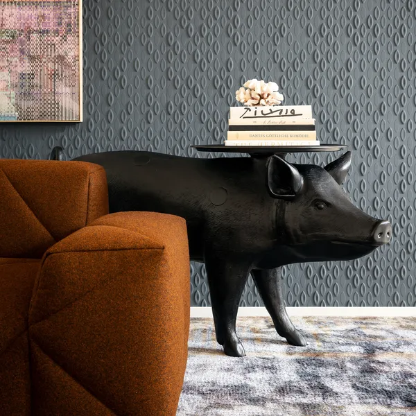 Pig Coffee Table Black
