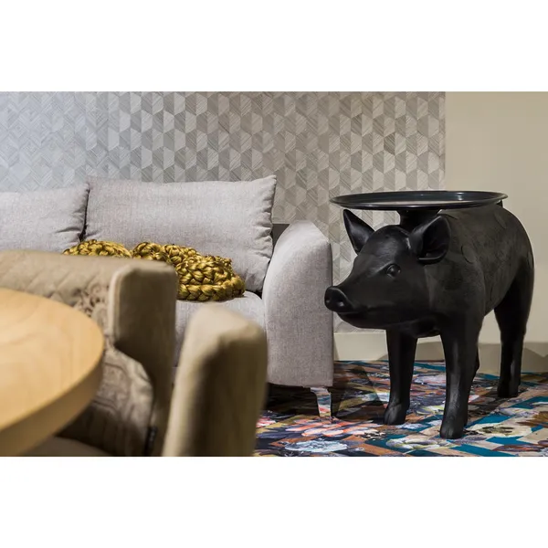 Pig Coffee Table Black
