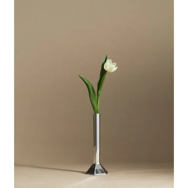 Hexa Vase Klein aus Edelstahl