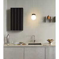 Rib Wall Cabinet Soft Black