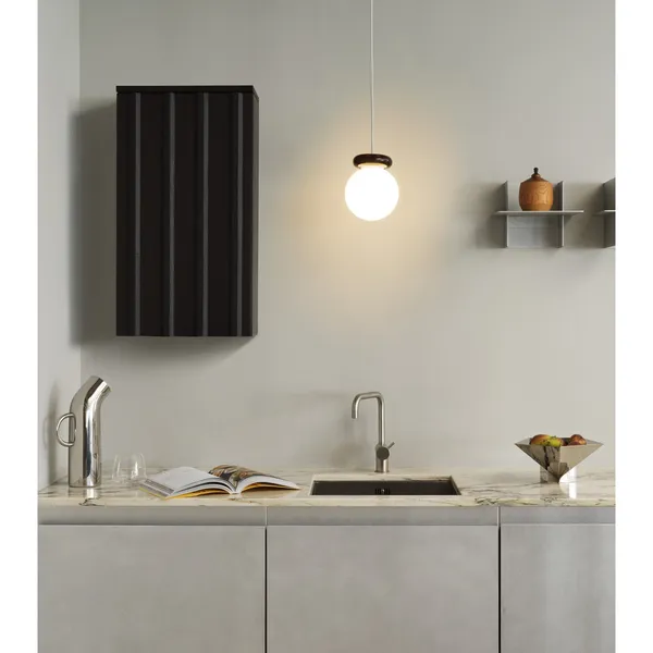 Rib Wall Cabinet Soft Black