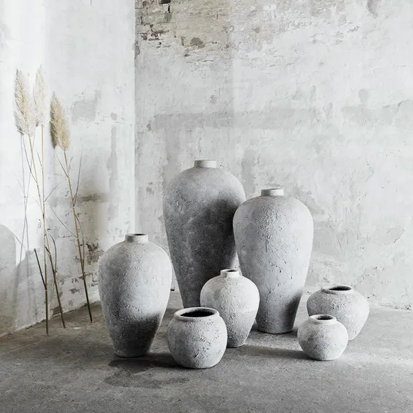 Luna Jar 18 Gray