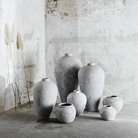 Luna Jar 18 Gray