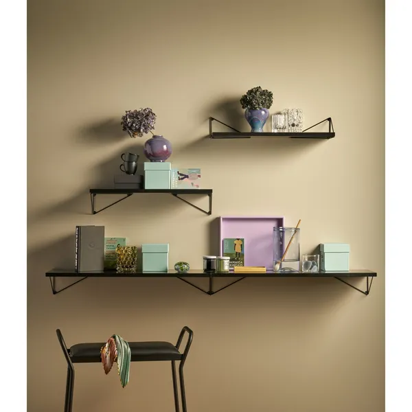 Pythagoras Shelf Large Black