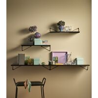 Pythagoras Shelf Large Black