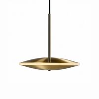 Chrona Dish 10 Horizontal Pendelleuchte Messing
